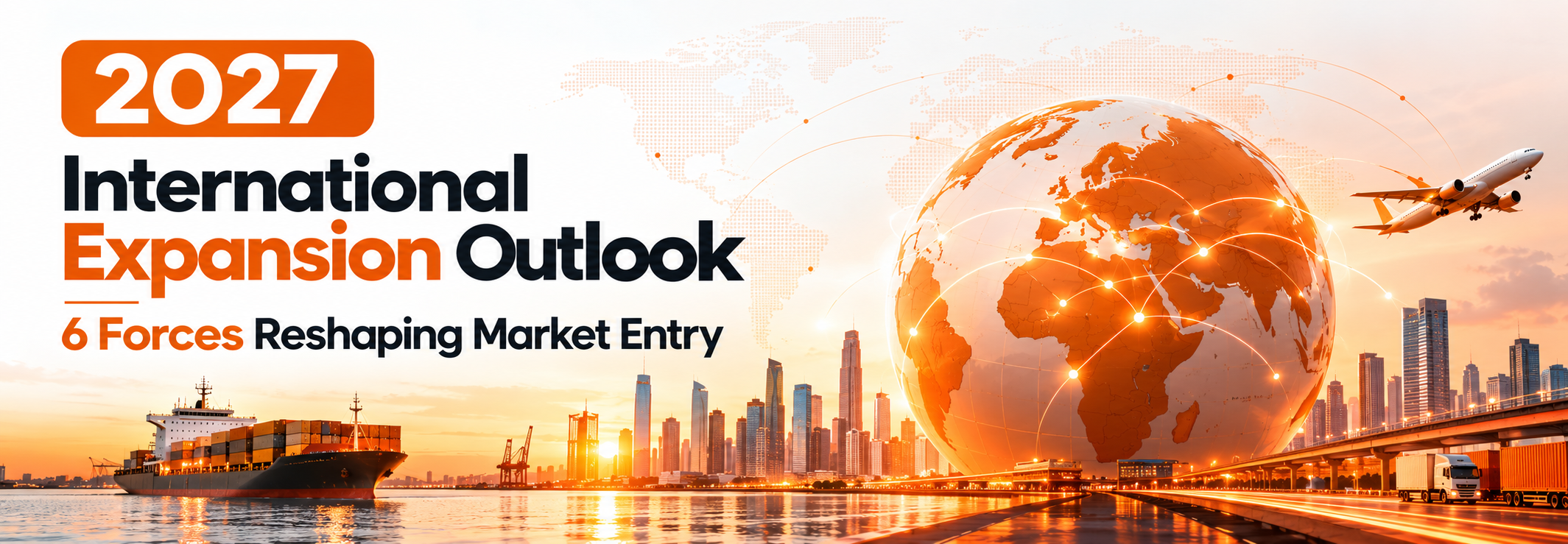 2027 international expansion outlook covering tariffs, market entry routes, AI, talent and industrial policy