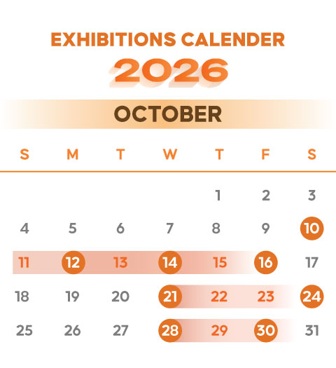 September 2026 exhibitions calendar